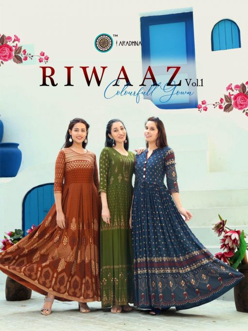 Aradhna Riwaaz Vol 1 Kurti Wholesale Catalog 11 Pcs 1 510x680 - Aradhna Riwaaz Vol 1 Kurti Wholesale Catalog 11 Pcs