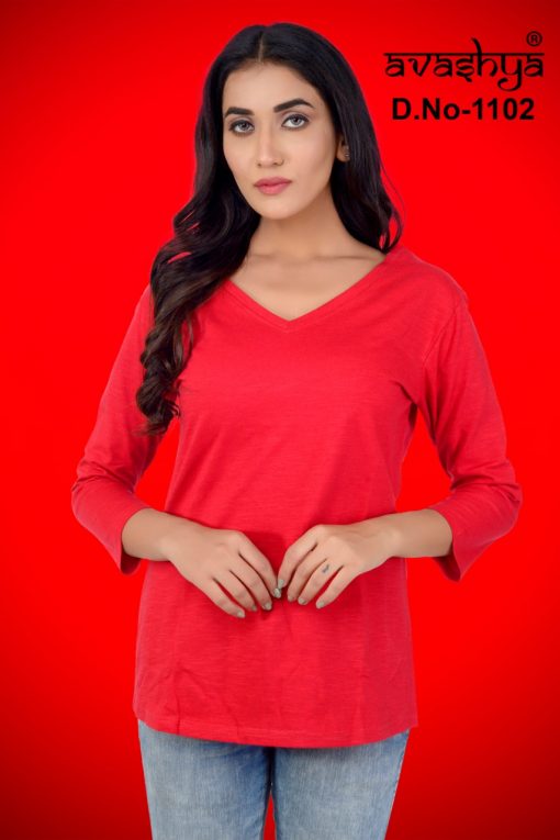 Avashya Retro Solids Vol 52 T Shirt Wholesale Catalog 9 Pcs 7 510x765 - Avashya Retro Solids Vol 52 T-Shirt Wholesale Catalog 9 Pcs