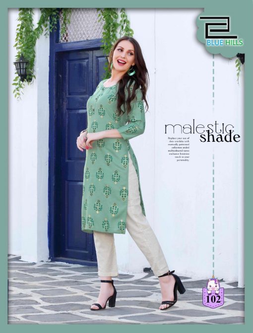 Blue Hills Divine Vol 1 Kurti Wholesale Catalog 12 Pcs 10 510x672 - Blue Hills Divine Vol 1 Kurti Wholesale Catalog 12 Pcs