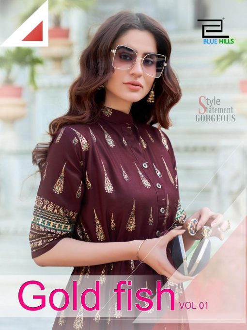 Blue Hills Gold Fish Kurti Wholesale Catalog 4 Pcs 12 510x680 - Blue Hills Gold Fish Kurti Wholesale Catalog 4 Pcs