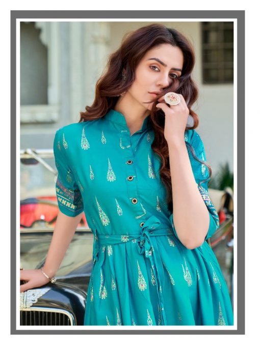 Blue Hills Gold Fish Kurti Wholesale Catalog 4 Pcs 9 510x680 - Blue Hills Gold Fish Kurti Wholesale Catalog 4 Pcs