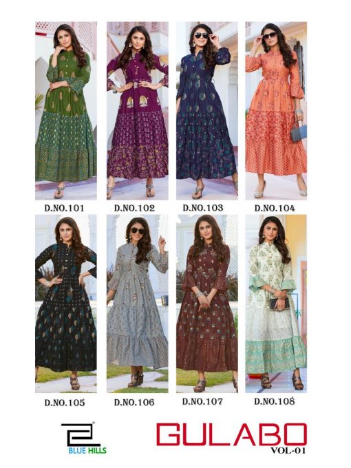 Blue Hills Gulabo Vol 1 Kurti Wholesale Catalog 8 Pcs 14 510x680 - Blue Hills Gulabo Vol 1 Kurti Wholesale Catalog 8 Pcs