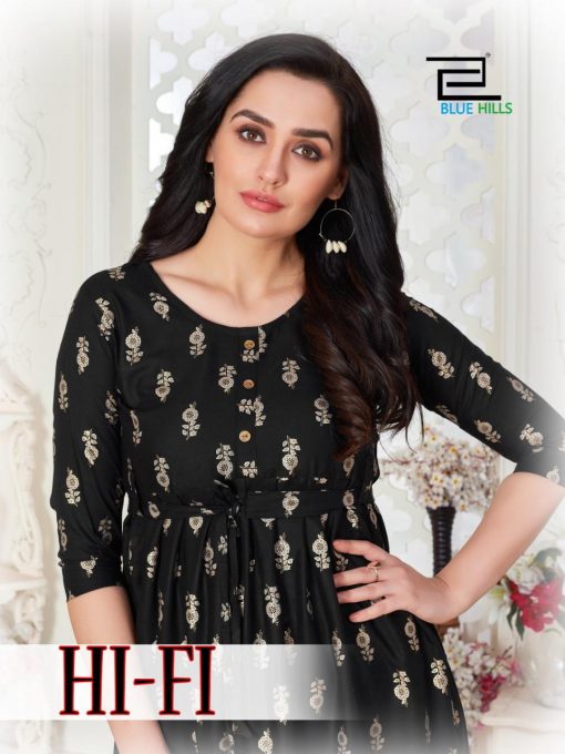 Blue Hills Hi Fi Kurti Wholesale Catalog 4 Pcs 2 510x680 - Blue Hills Hi Fi Kurti Wholesale Catalog 4 Pcs