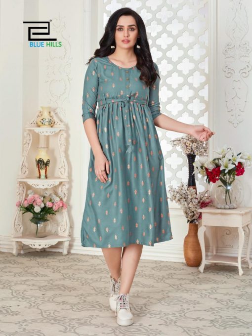 Blue Hills Hi Fi Kurti Wholesale Catalog 4 Pcs 4 510x680 - Blue Hills Hi Fi Kurti Wholesale Catalog 4 Pcs