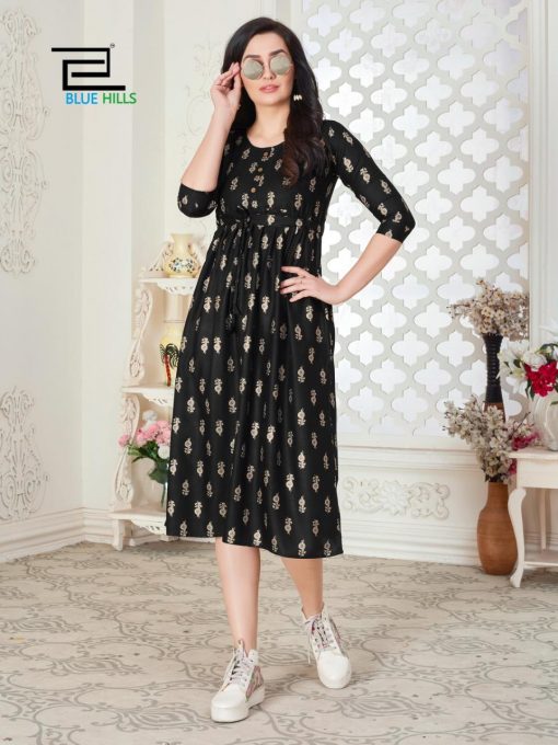 Blue Hills Hi Fi Kurti Wholesale Catalog 4 Pcs 6 510x680 - Blue Hills Hi Fi Kurti Wholesale Catalog 4 Pcs