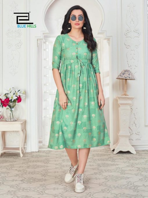 Blue Hills Hi Fi Kurti Wholesale Catalog 4 Pcs 8 510x680 - Blue Hills Hi Fi Kurti Wholesale Catalog 4 Pcs