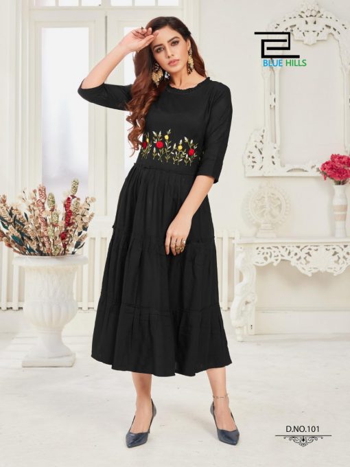 Blue Hills Mohini Kurti Wholesale Catalog 5 Pcs 3 510x680 - Blue Hills Mohini Kurti Wholesale Catalog 5 Pcs