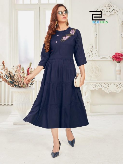 Blue Hills Mohini Kurti Wholesale Catalog 5 Pcs 5 510x680 - Blue Hills Mohini Kurti Wholesale Catalog 5 Pcs