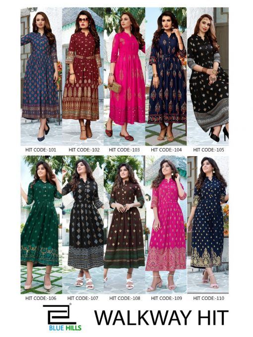 Blue Hills Walkway Hit Kurti Wholesale Catalog 10 Pcs 11 510x680 - Blue Hills Walkway Hit Kurti Wholesale Catalog 10 Pcs