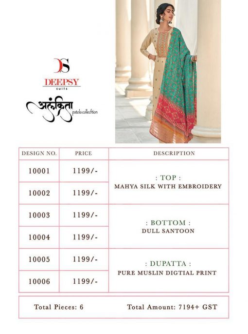 Deepsy Alankrita Salwar Suit Wholesale Catalog 6 Pcs 14 510x685 - Deepsy Alankrita Salwar Suit Wholesale Catalog 6 Pcs