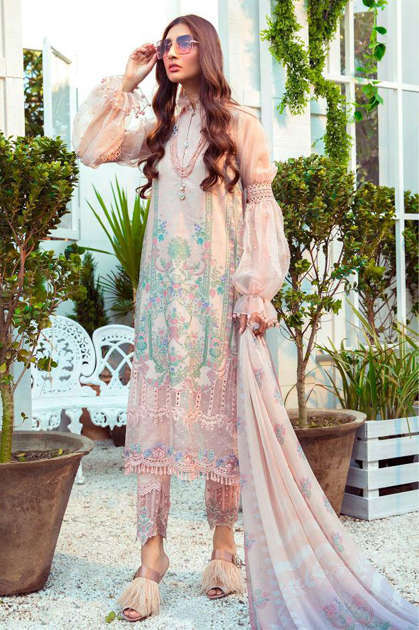 Deepsy Maria B M Print Salwar Suit Wholesale Catalog 8 Pcs