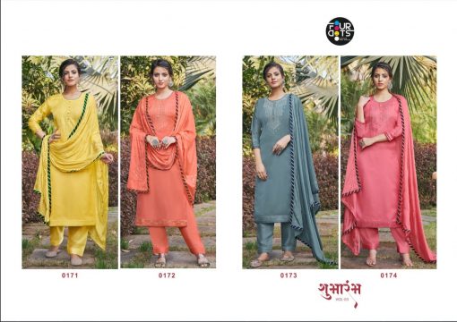 Four Dots Shubharambh Vol 3 by Kessi Salwar Suit Wholesale Catalog 4 Pcs 5 510x360 - Four Dots Shubharambh Vol 3 by Kessi Salwar Suit Wholesale Catalog 4 Pcs