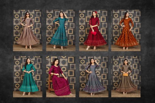 Galaxy Kurti Wholesale Catalog 8 Pcs 10 510x340 - Galaxy Kurti Wholesale Catalog 8 Pcs