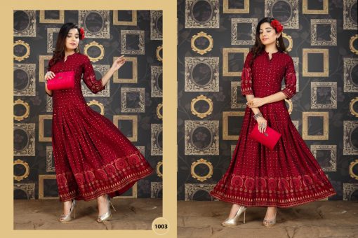 Galaxy Kurti Wholesale Catalog 8 Pcs 5 510x340 - Galaxy Kurti Wholesale Catalog 8 Pcs