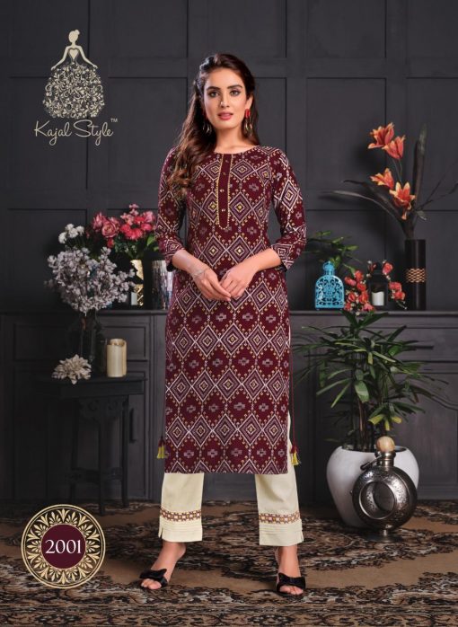 Kajal Style Fashion Paradise Vol 2 Kurti with Palazzo Sharara Pant Skirt Wholesale Catalog 6 Pcs 2 510x698 - Kajal Style Fashion Paradise Vol 2 Kurti with Palazzo Sharara Pant Skirt Wholesale Catalog 6 Pcs