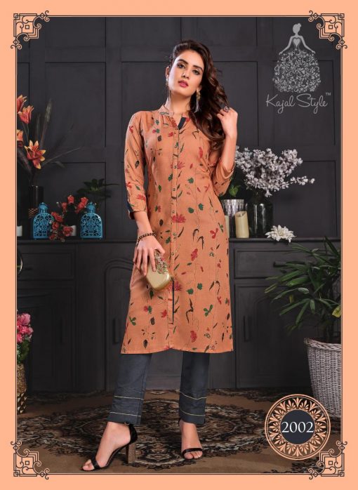 Kajal Style Fashion Paradise Vol 2 Kurti with Palazzo Sharara Pant Skirt Wholesale Catalog 6 Pcs 3 510x698 - Kajal Style Fashion Paradise Vol 2 Kurti with Palazzo Sharara Pant Skirt Wholesale Catalog 6 Pcs