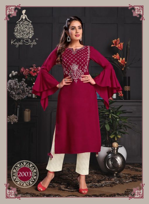 Kajal Style Fashion Paradise Vol 2 Kurti with Palazzo Sharara Pant Skirt Wholesale Catalog 6 Pcs 4 510x698 - Kajal Style Fashion Paradise Vol 2 Kurti with Palazzo Sharara Pant Skirt Wholesale Catalog 6 Pcs