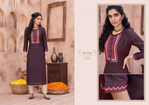 Kalaroop Pili Vol 2 by Kajree Kurti Wholesale Catalog 10 Pcs 10 510x360 - Kalaroop Pili Vol 2 by Kajree Kurti Wholesale Catalog 10 Pcs