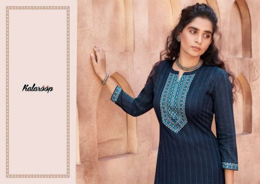 Kalaroop Pili Vol 2 by Kajree Kurti Wholesale Catalog 10 Pcs 8 510x360 - Kalaroop Pili Vol 2 by Kajree Kurti Wholesale Catalog 10 Pcs