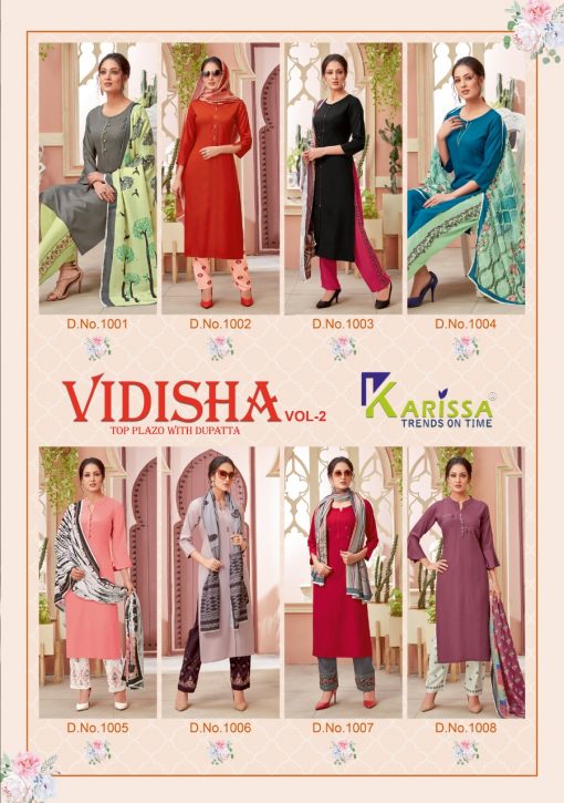 Karissa Vidisha Vol 2 Kurti with Dupatta Bottom Wholesale Catalog 8 Pcs 11 510x725 - Karissa Vidisha Vol 2 Kurti with Dupatta Bottom Wholesale Catalog 8 Pcs