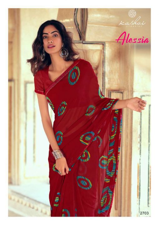 Kashvi Alessia by Lt Fabrics Saree Sari Wholesale Catalog 10 Pcs 5 510x720 - Kashvi Alessia by Lt Fabrics Saree Sari Wholesale Catalog 10 Pcs