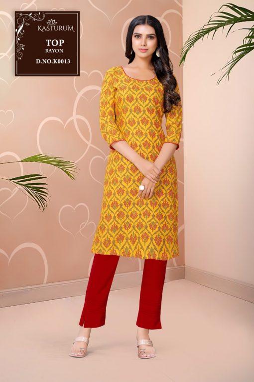 Kasturam K Series by Kajal Style Kurti Wholesale Catalog 11 Pcs 2 510x765 - Kasturam K Series by Kajal Style Kurti Wholesale Catalog 11 Pcs