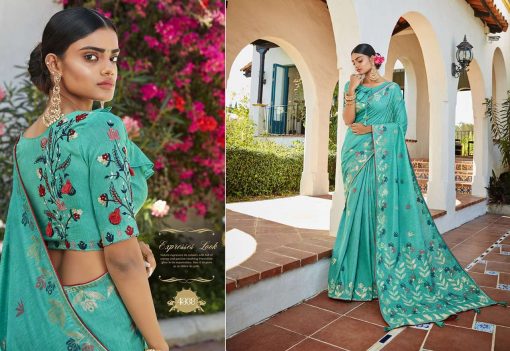 Kessi Garden Silk Saree Sari Wholesale Catalog 10 Pcs 11 510x351 - Kessi Garden Silk Saree Sari Wholesale Catalog 10 Pcs