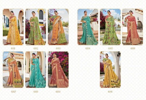 Kessi Garden Silk Saree Sari Wholesale Catalog 10 Pcs 13 510x351 - Kessi Garden Silk Saree Sari Wholesale Catalog 10 Pcs