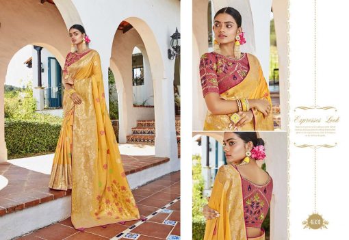 Kessi Garden Silk Saree Sari Wholesale Catalog 10 Pcs 2 510x351 - Kessi Garden Silk Saree Sari Wholesale Catalog 10 Pcs