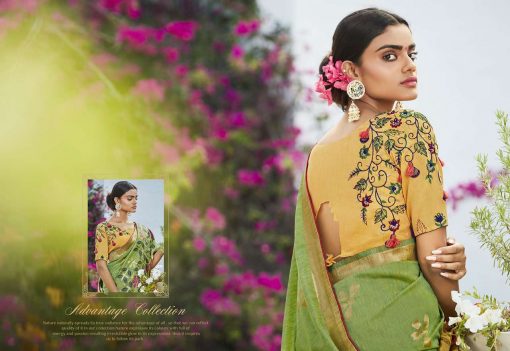 Kessi Garden Silk Saree Sari Wholesale Catalog 10 Pcs 3 510x351 - Kessi Garden Silk Saree Sari Wholesale Catalog 10 Pcs