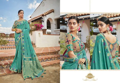 Kessi Garden Silk Saree Sari Wholesale Catalog 10 Pcs 5 510x351 - Kessi Garden Silk Saree Sari Wholesale Catalog 10 Pcs