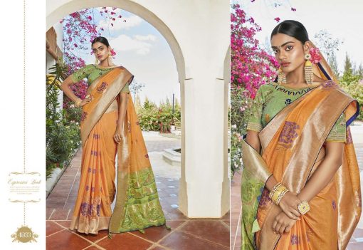 Kessi Garden Silk Saree Sari Wholesale Catalog 10 Pcs 7 510x351 - Kessi Garden Silk Saree Sari Wholesale Catalog 10 Pcs