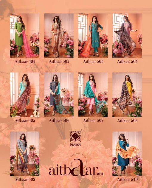 Kiana Aitbaar Vol 5 Kurti with Dupatta Bottom Wholesale Catalog 10 Pcs 21 1 510x632 - Kiana Aitbaar Vol 5 Kurti with Dupatta Bottom Wholesale Catalog 10 Pcs