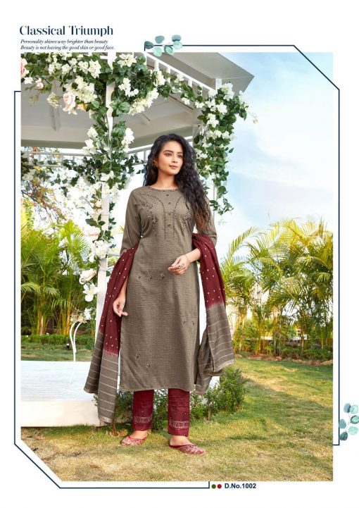 Ladies Flavour Aarohi Vol 4 Kurti with Bottom Dupatta Wholesale Catalog 5 Pcs 5 510x721 - Ladies Flavour Aarohi Vol 4 Kurti with Bottom Dupatta Wholesale Catalog 5 Pcs