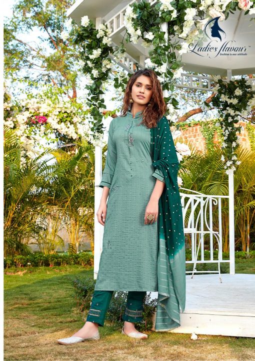 Ladies Flavour Aarohi Vol 4 Kurti with Bottom Dupatta Wholesale Catalog 5 Pcs 6 510x721 - Ladies Flavour Aarohi Vol 4 Kurti with Bottom Dupatta Wholesale Catalog 5 Pcs