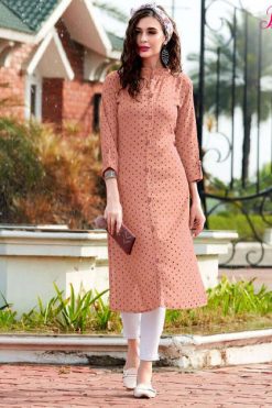 Ladies Flavour Decent Kurti Wholesale Catalog 6 Pcs