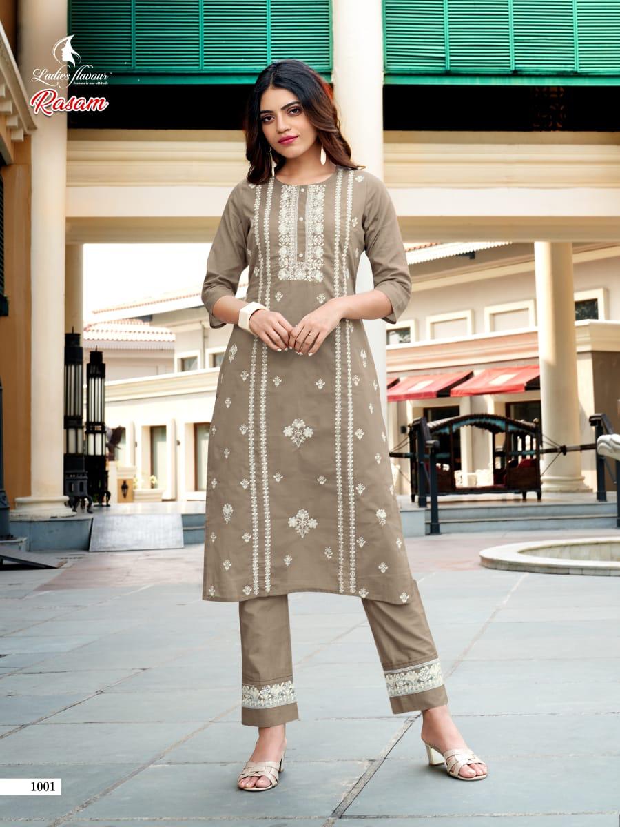 Ladies Flavour Handmade Kurti Wholesale Catalog 7 Pcs