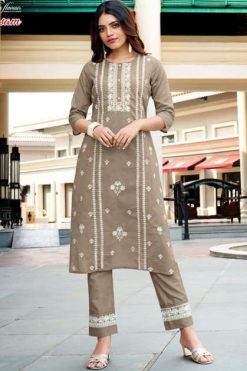 Ladies Flavour Rasam Kurti with Pant Wholesale Catalog 6 Pcs