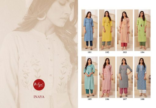 Lt Fabrics Nitya Inaya vol 3 Kurti with Palazzo Wholesale Catalog 8 Pcs 17 510x353 - Lt Fabrics Nitya Inaya vol 3 Kurti with Palazzo Wholesale Catalog 8 Pcs