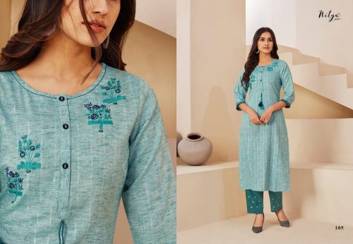 Lt Fabrics Nitya Inaya vol 3 Kurti with Palazzo Wholesale Catalog 8 Pcs 8 510x353 - Lt Fabrics Nitya Inaya vol 3 Kurti with Palazzo Wholesale Catalog 8 Pcs