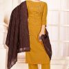 Manya Shine Kurti with Dupatta Bottom Wholesale Catalog 6 Pcs