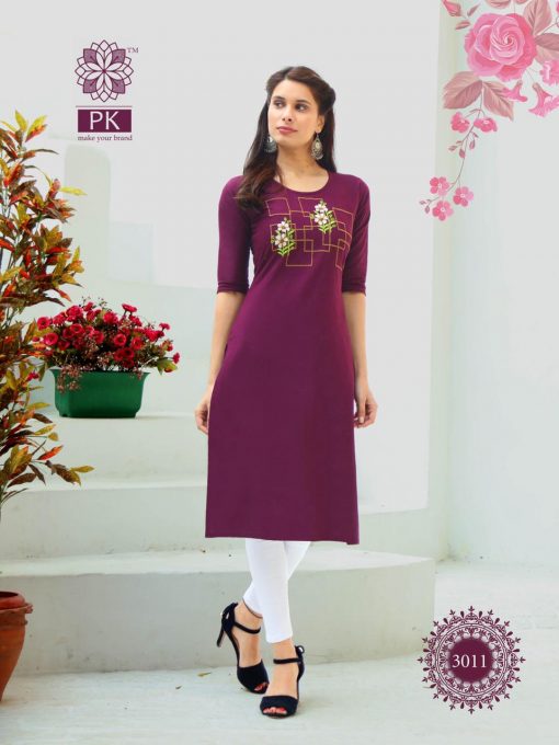 Pk Fashion Rainbow Vol 3 Kurti Wholesale Catalog 21 Pcs 11 510x680 - Pk Fashion Rainbow Vol 3 Kurti Wholesale Catalog 21 Pcs