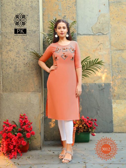 Pk Fashion Rainbow Vol 3 Kurti Wholesale Catalog 21 Pcs 13 510x680 - Pk Fashion Rainbow Vol 3 Kurti Wholesale Catalog 21 Pcs