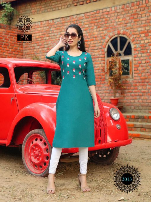 Pk Fashion Rainbow Vol 3 Kurti Wholesale Catalog 21 Pcs 14 510x680 - Pk Fashion Rainbow Vol 3 Kurti Wholesale Catalog 21 Pcs