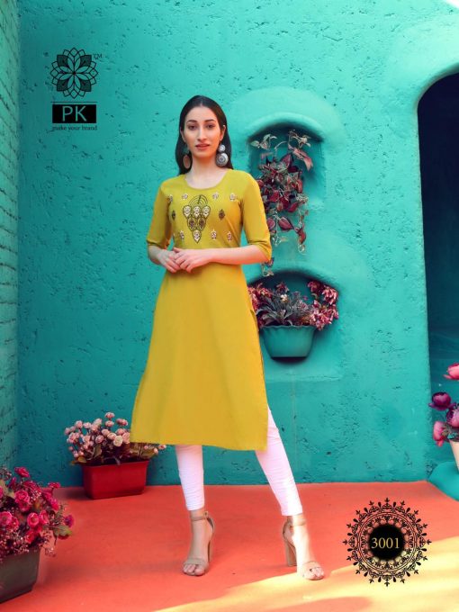 Pk Fashion Rainbow Vol 3 Kurti Wholesale Catalog 21 Pcs 3 510x680 - Pk Fashion Rainbow Vol 3 Kurti Wholesale Catalog 21 Pcs