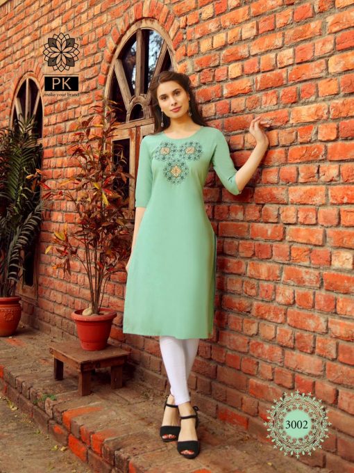 Pk Fashion Rainbow Vol 3 Kurti Wholesale Catalog 21 Pcs 4 510x680 - Pk Fashion Rainbow Vol 3 Kurti Wholesale Catalog 21 Pcs