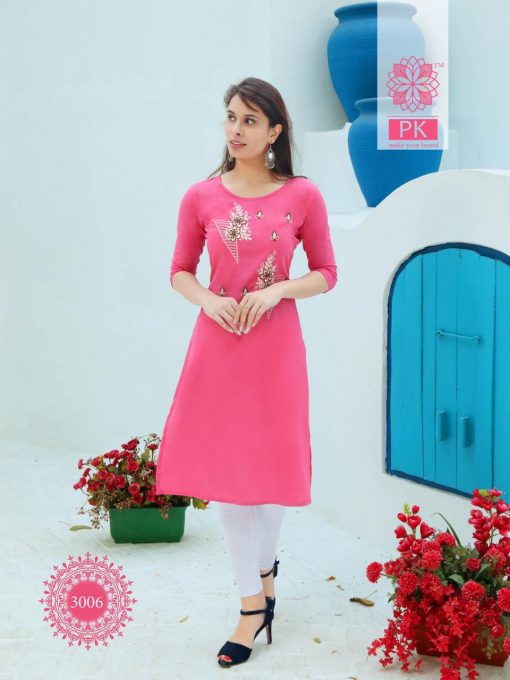 Pk Fashion Rainbow Vol 3 Kurti Wholesale Catalog 21 Pcs 7 510x680 - Pk Fashion Rainbow Vol 3 Kurti Wholesale Catalog 21 Pcs