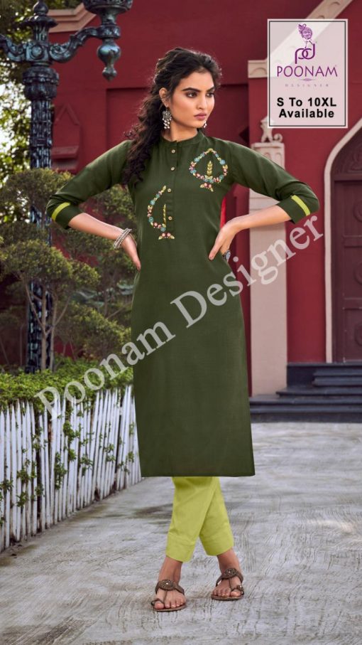 Poonam Designer Diva Vol 10 Kurti Wholesale Catalog 12 Pcs 3 510x907 - Poonam Designer Diva Vol 10 Kurti Wholesale Catalog 12 Pcs