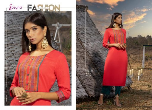 Psyna Paris Vol 2 Kurti Wholesale Catalog 8 Pcs 7 510x369 - Psyna Paris Vol 2 Kurti Wholesale Catalog 8 Pcs