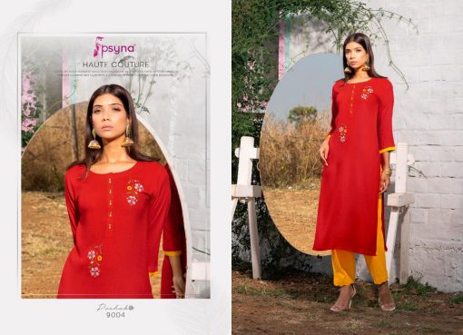 Psyna Poshak Vol 9 Kurti Wholesale Catalog 10 Pcs 4 510x369 - Psyna Poshak Vol 9 Kurti Wholesale Catalog 10 Pcs